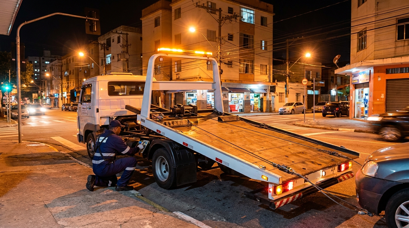 Guincho 24h profissional no Bairu, Juiz de Fora‑MG