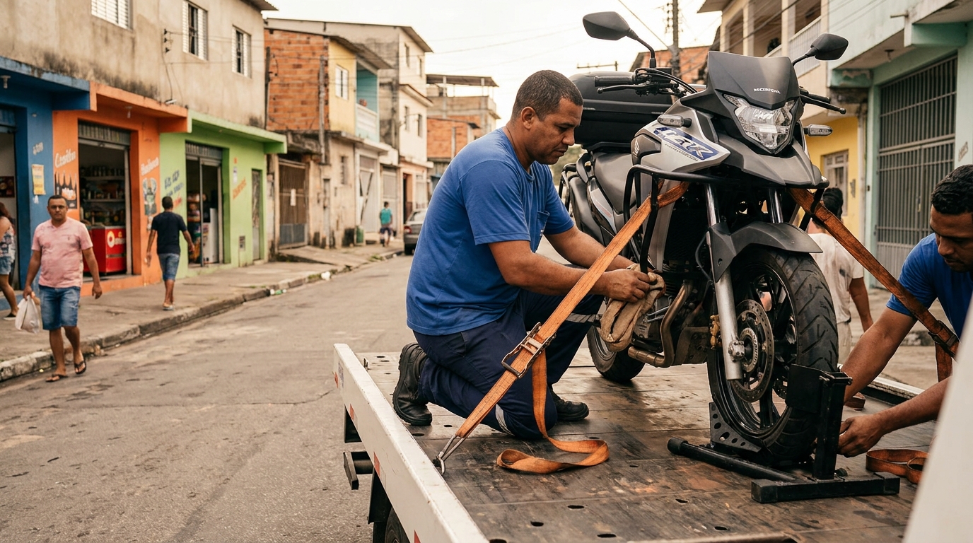 Guincho para Moto no Centro, Juiz de Fora‑MG