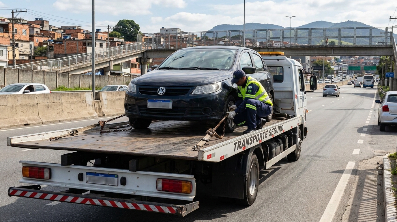 Logística para Veículos Parados no Centenário, Juiz de Fora‑MG