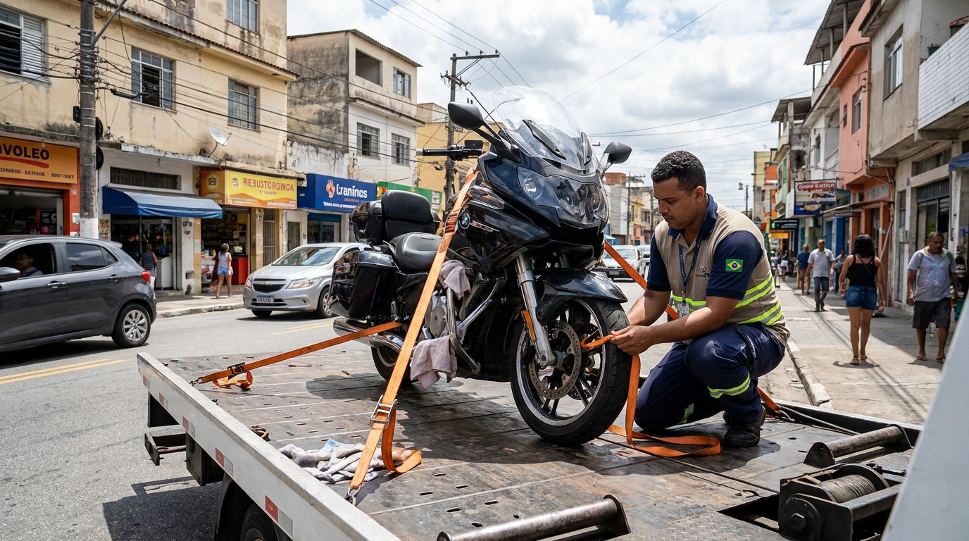 Remoção de Moto em Pane no Centro, Juiz de Fora‑MG