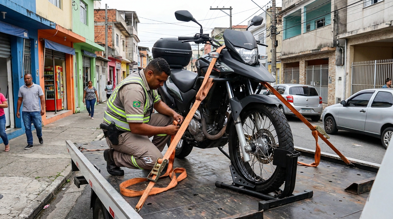 Guincho para Moto no Centro, Juiz de Fora‑MG